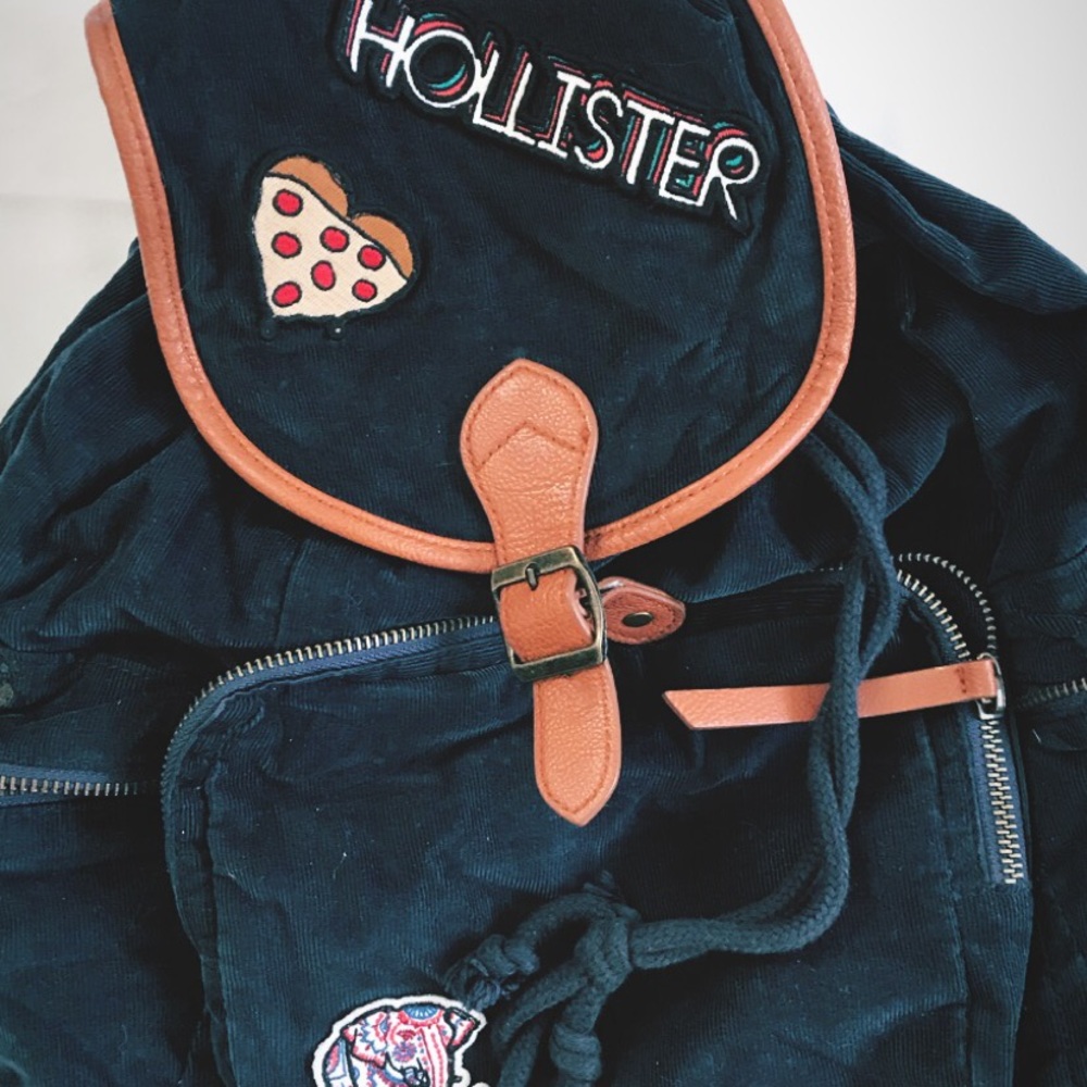 Hollister Corduroy Backpack